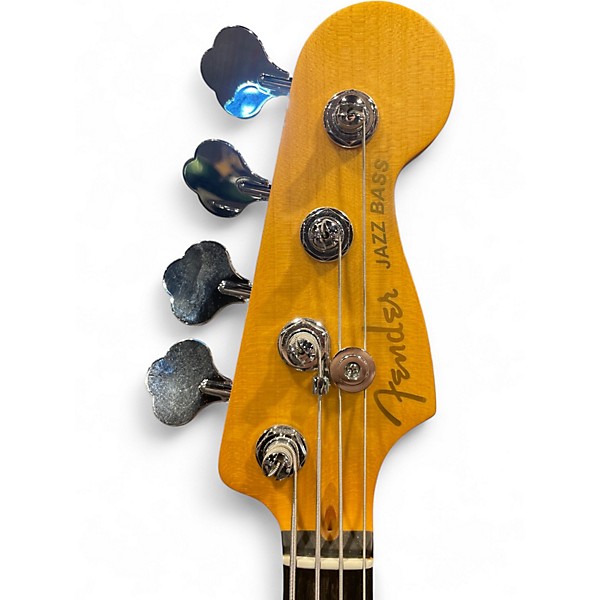 Used Fender american ultra II JAZZ BASS TEXAS TEA Electric Bass Guitar