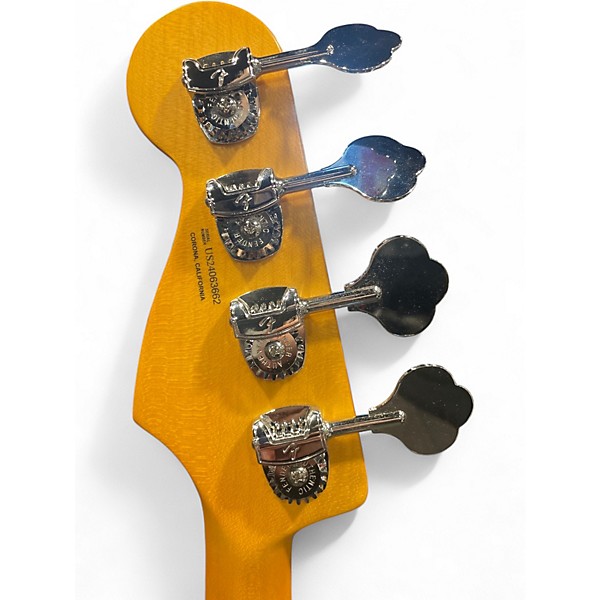 Used Fender american ultra II JAZZ BASS TEXAS TEA Electric Bass Guitar