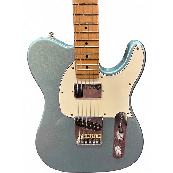 Used 2018 G&L Tribute ASAT Bluesboy Turquoise Mist Solid Body Electric Guitar