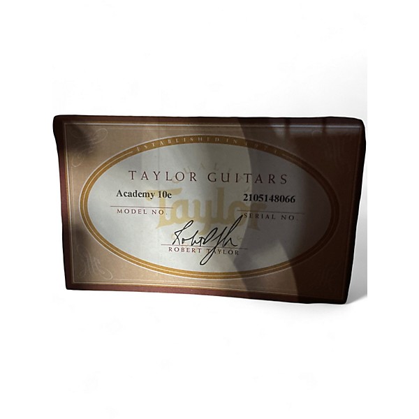 Used Taylor ACADEMY 10E NATURAL Acoustic Electric Guitar