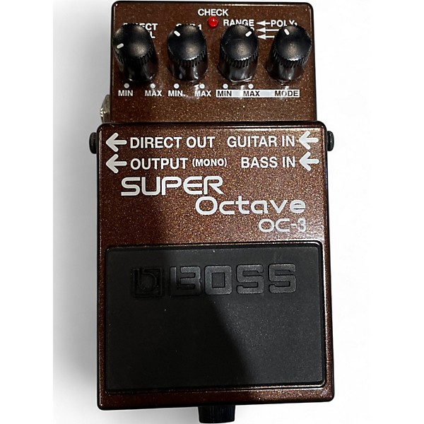 Used BOSS OC3 Super Octave Effect Pedal
