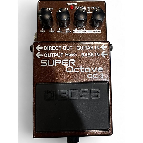 Used BOSS OC3 Super Octave Effect Pedal