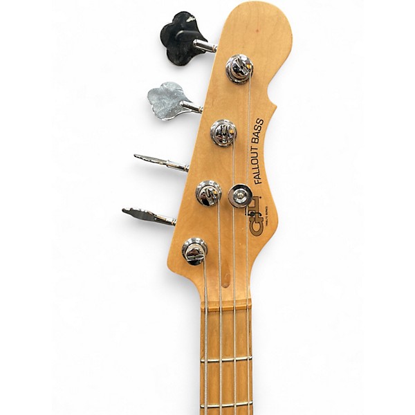 Used G&L Tribute Fallout Bass Surf Green Electric Bass Guitar
