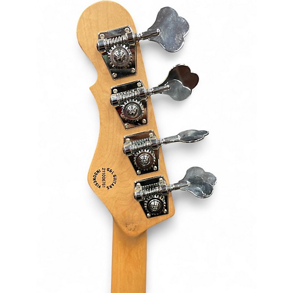 Used G&L Tribute Fallout Bass Surf Green Electric Bass Guitar