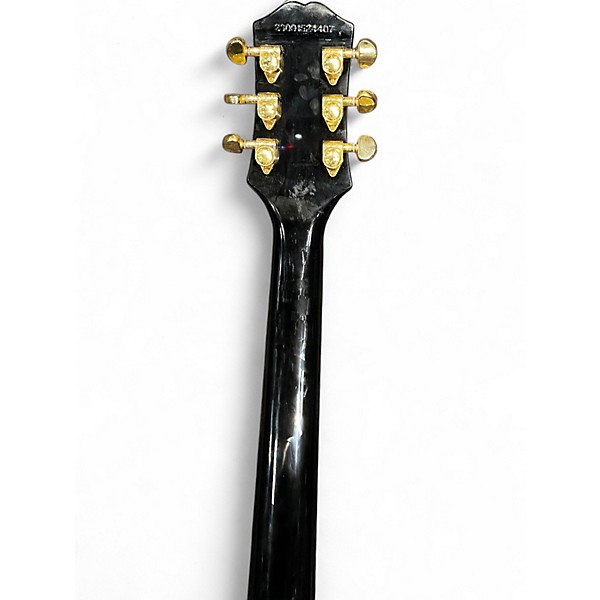 Used Epiphone Les Paul Custom Black Solid Body Electric Guitar