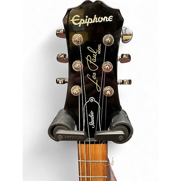 Used Epiphone LES PAUL STUDIO WINE RED Solid Body Electric Guitar