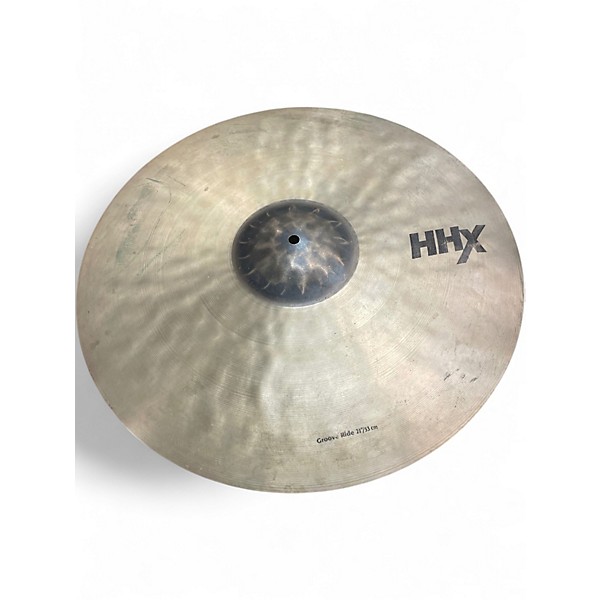 Used SABIAN 21in HHX Groove Ride Cymbal