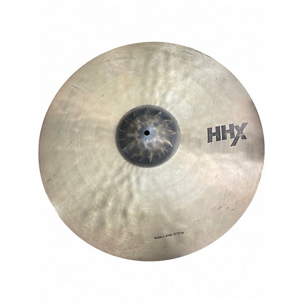 Used SABIAN 21in HHX Groove Ride Cymbal