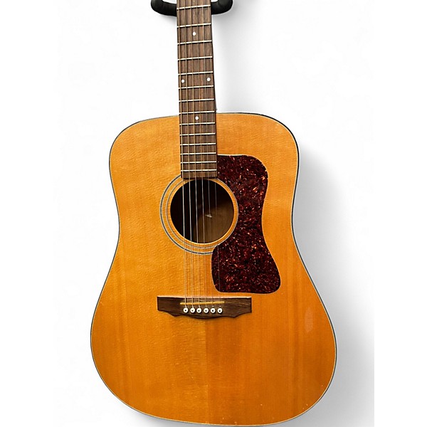 Used Guild D30 Natural Acoustic Electric Guitar