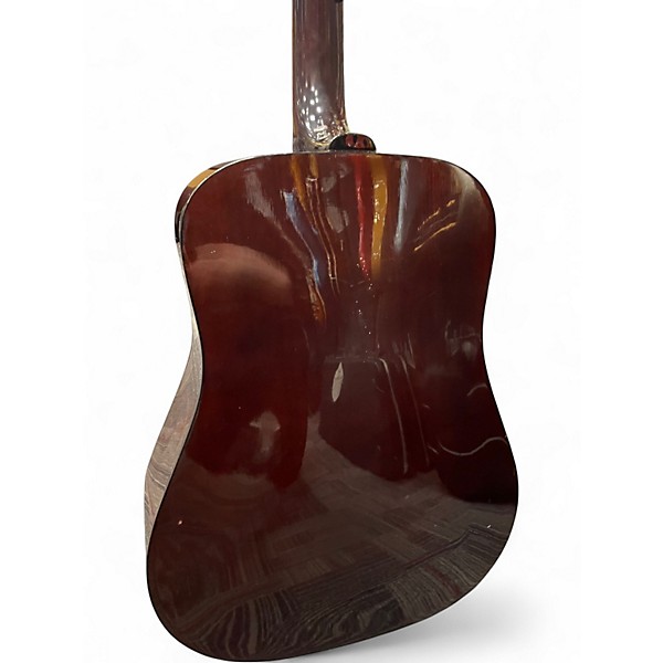 Used Guild D30 Natural Acoustic Electric Guitar