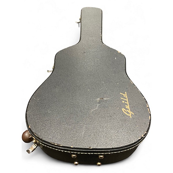 Used Guild D30 Natural Acoustic Electric Guitar