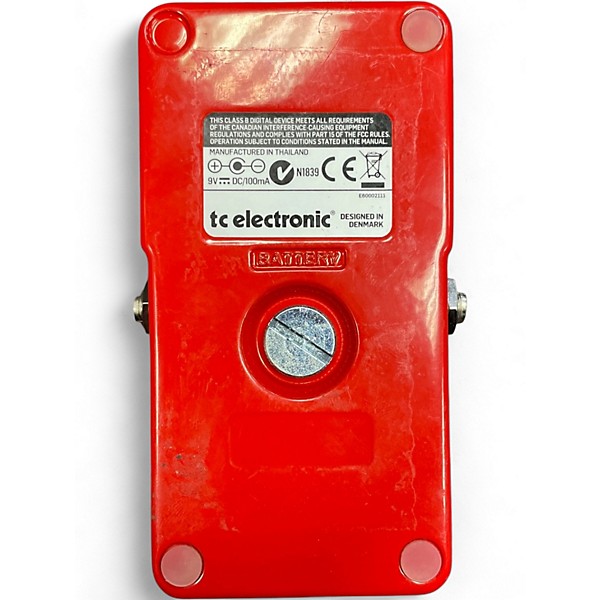 Used TC Electronic Sub N Up Octaver Effect Pedal
