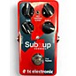 Used TC Electronic Sub N Up Octaver Effect Pedal
