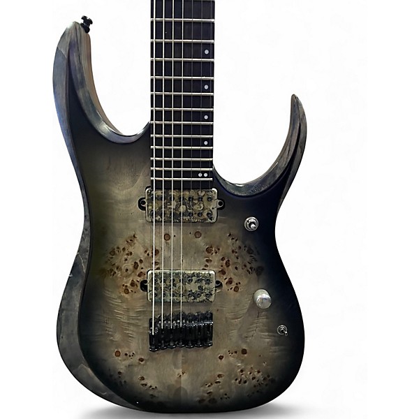 Used Ibanez RGD71ALPA  Charcoal Burst Solid Body Electric Guitar