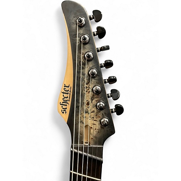 Used Schecter Guitar Research REAPER 7 MS SKY BURST Solid Body Electric Guitar