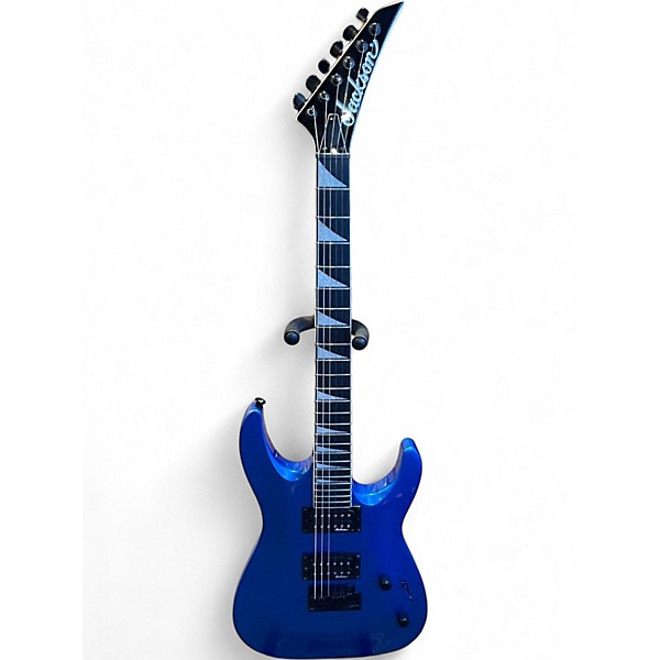 Used Jackson JS22 Dinky Metallic Blue Solid Body Electric Guitar