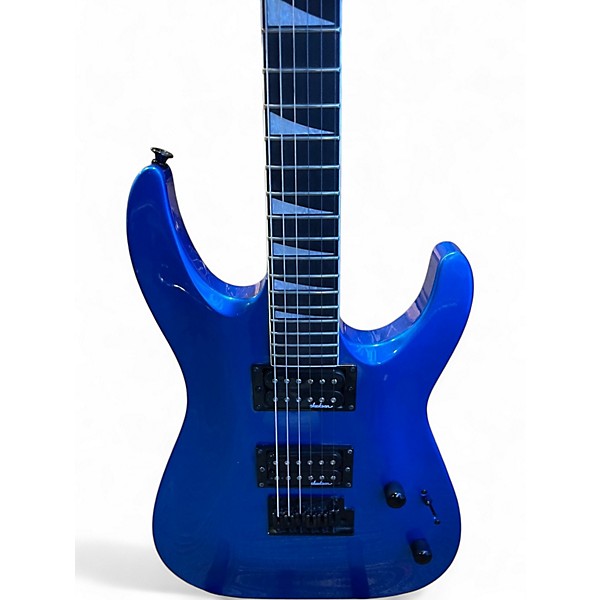 Used Jackson JS22 Dinky Metallic Blue Solid Body Electric Guitar
