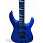Used Jackson JS22 Dinky Metallic Blue Solid Body Electric Guitar