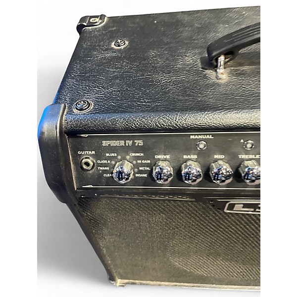 Used Line 6 Spider IV 75W 1x12 Guitar Combo Amp