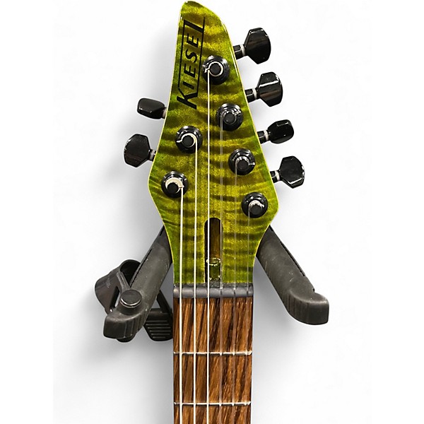 Used Kiesel A2 SEMIHOLLOW Green Classical Acoustic Electric Guitar