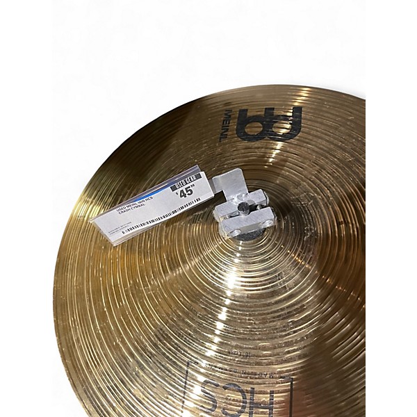 Used MEINL 16in HCS Crash Cymbal