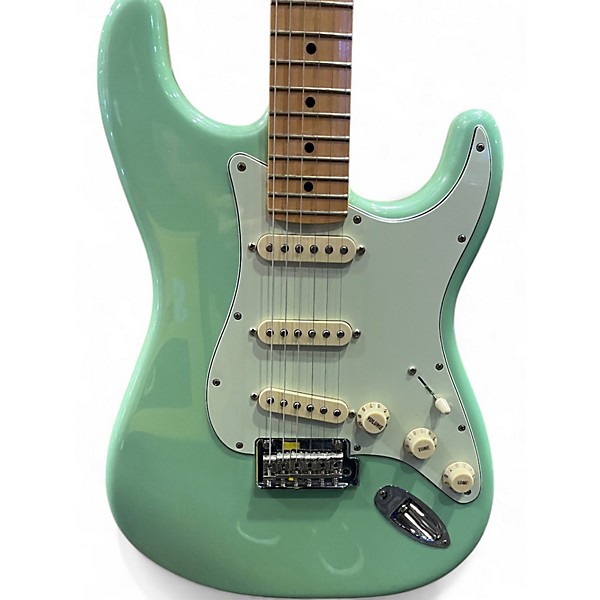 Used Fender Player Stratocaster Surf Pearl Solid Body Electric Guitar