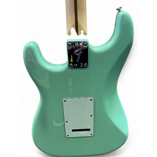 Used Fender Player Stratocaster Surf Pearl Solid Body Electric Guitar