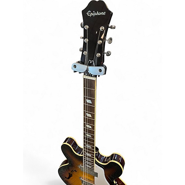 Used Epiphone Casino 2 Color Sunburst Hollow Body Electric Guitar