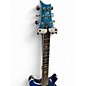Used PRS SE Custom 24 Piezo LAKE BLUE Hollow Body Electric Guitar