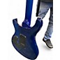 Used PRS SE Custom 24 Piezo LAKE BLUE Hollow Body Electric Guitar