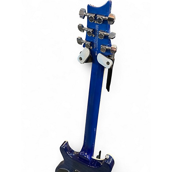 Used PRS SE Custom 24 Piezo LAKE BLUE Hollow Body Electric Guitar