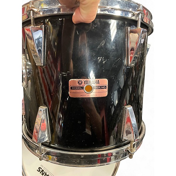 Used Yamaha 5 Piece Stage Series Black Drum Kit