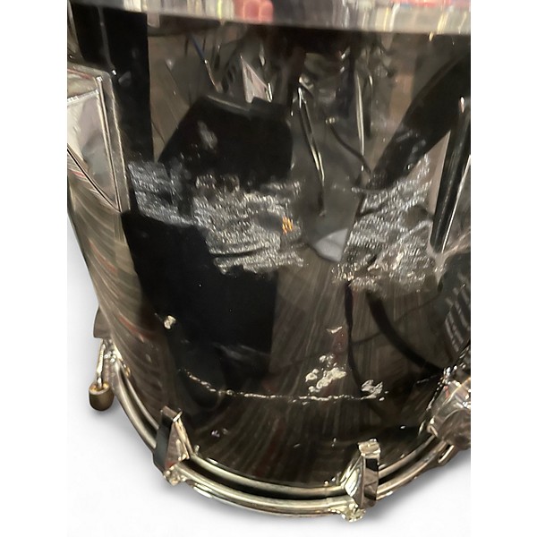 Used Yamaha 5 Piece Stage Series Black Drum Kit