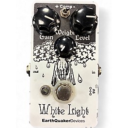 Used EarthQuaker Devices White Light Overdrive Effect Pedal