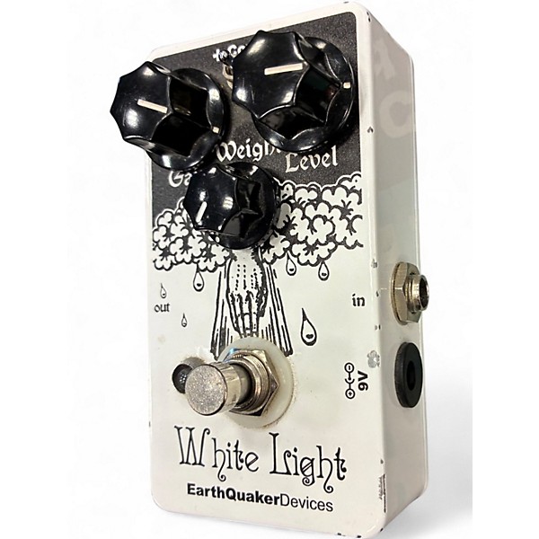 Used EarthQuaker Devices White Light Overdrive Effect Pedal