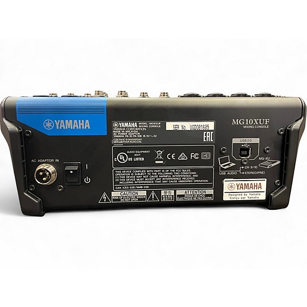 Used Yamaha MG10XUF Digital Mixer
