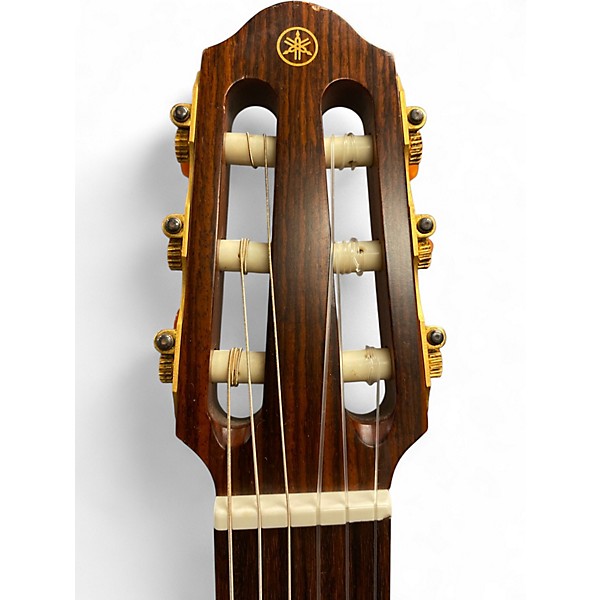 Used Yamaha slg100n Natural Classical Acoustic Electric Guitar