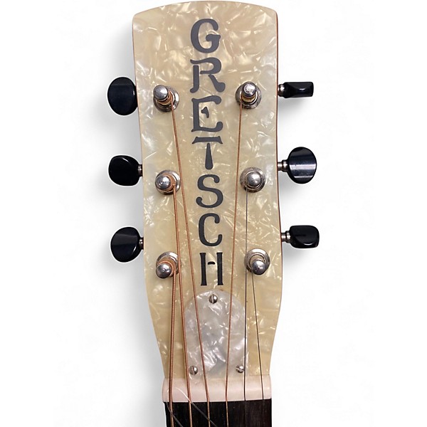Used Gretsch Guitars G9200 Boxcar Round Neck Natural Resonator Guitar