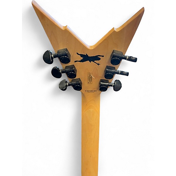 Used Dean Razorback Black Solid Body Electric Guitar