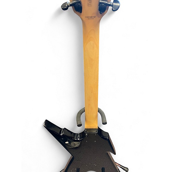 Used Dean Razorback Black Solid Body Electric Guitar