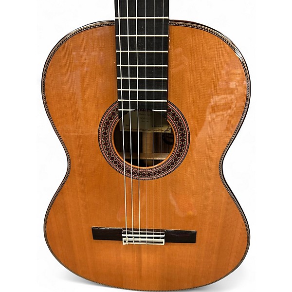 Used Alhambra 7 P Natural Classical Acoustic Guitar