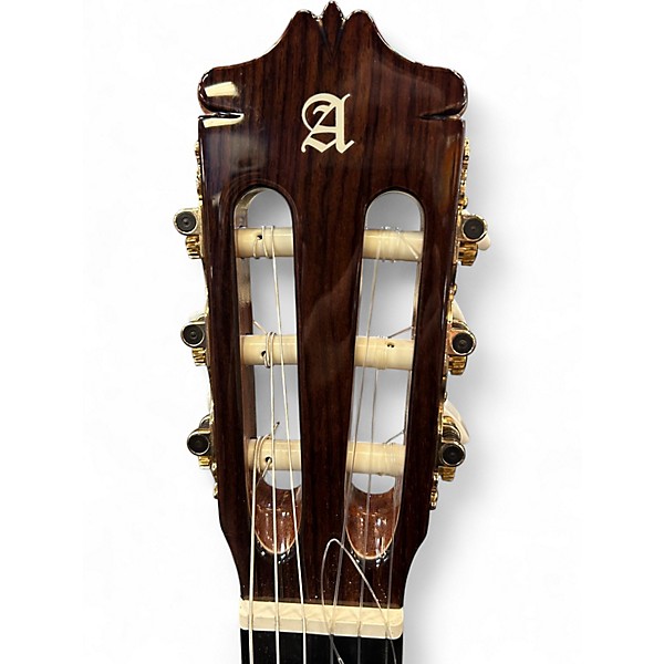 Used Alhambra 7 P Natural Classical Acoustic Guitar