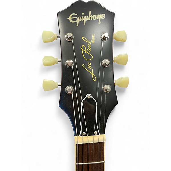 Used Epiphone INSPIRED BY GIBSON 1959 LES PAUL STANDARD reissue Lemonburst Solid Body Electric Guitar