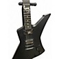 Used ESP LTD James Hetfield Snakebyte Satin Black Solid Body Electric Guitar