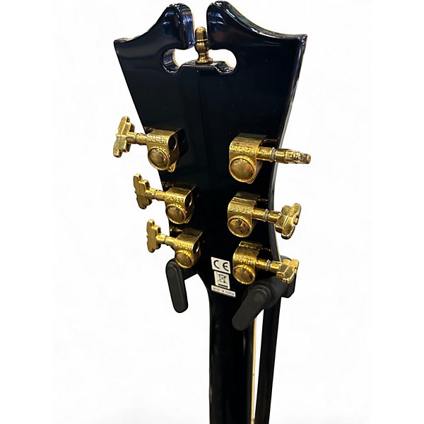 Used D'Angelico EX-59 Black Hollow Body Electric Guitar