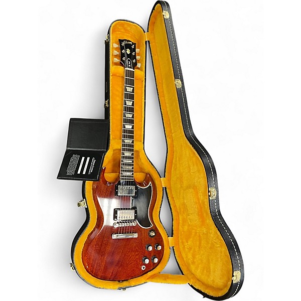 Used 1960s Gibson 1961 SG Custom Reissue Cherry Solid Body Electric Guitar