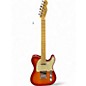 Used Fender American Deluxe Telecaster Aged Cherry Burst Solid Body Electric Guitar thumbnail