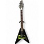 Used Schecter Guitar Research Diamond Series Monster Flying V Black Solid Body Electric Guitar thumbnail