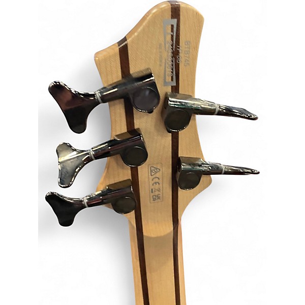 Used Ibanez btb745 Natural Electric Bass Guitar