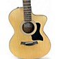 Used Taylor 114CE Natural Acoustic Electric Guitar